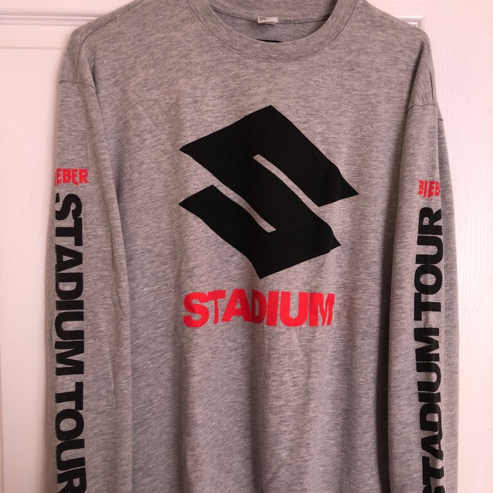 Justin Bieber Stadium sweatshirt